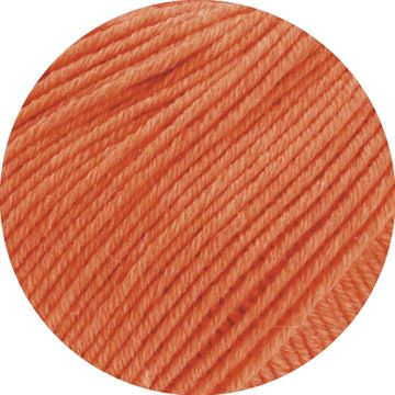 Cool Wool Mélange (GOTS) - 128 - Koral meleret - lot nr: 6651